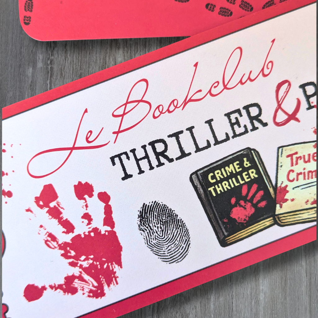 Marque-page « Bookclub Thriller & Polar » – Collection Polar & Thriller