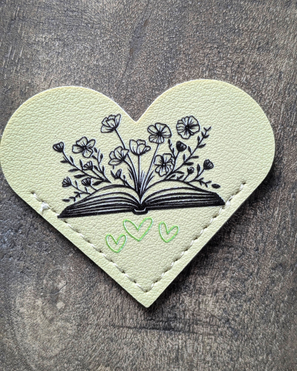 Marque-page en simili cuir Booklover Club