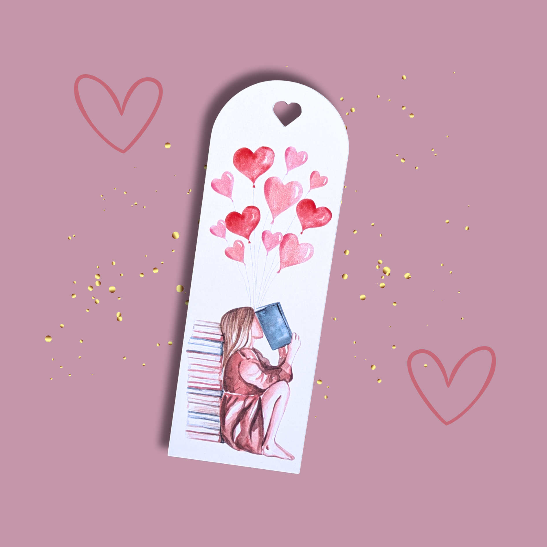 Marque-page Love Books