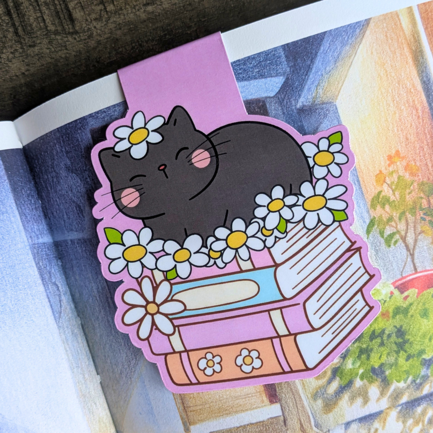 🐱 Marque-page magnétique Chat sur PAL
