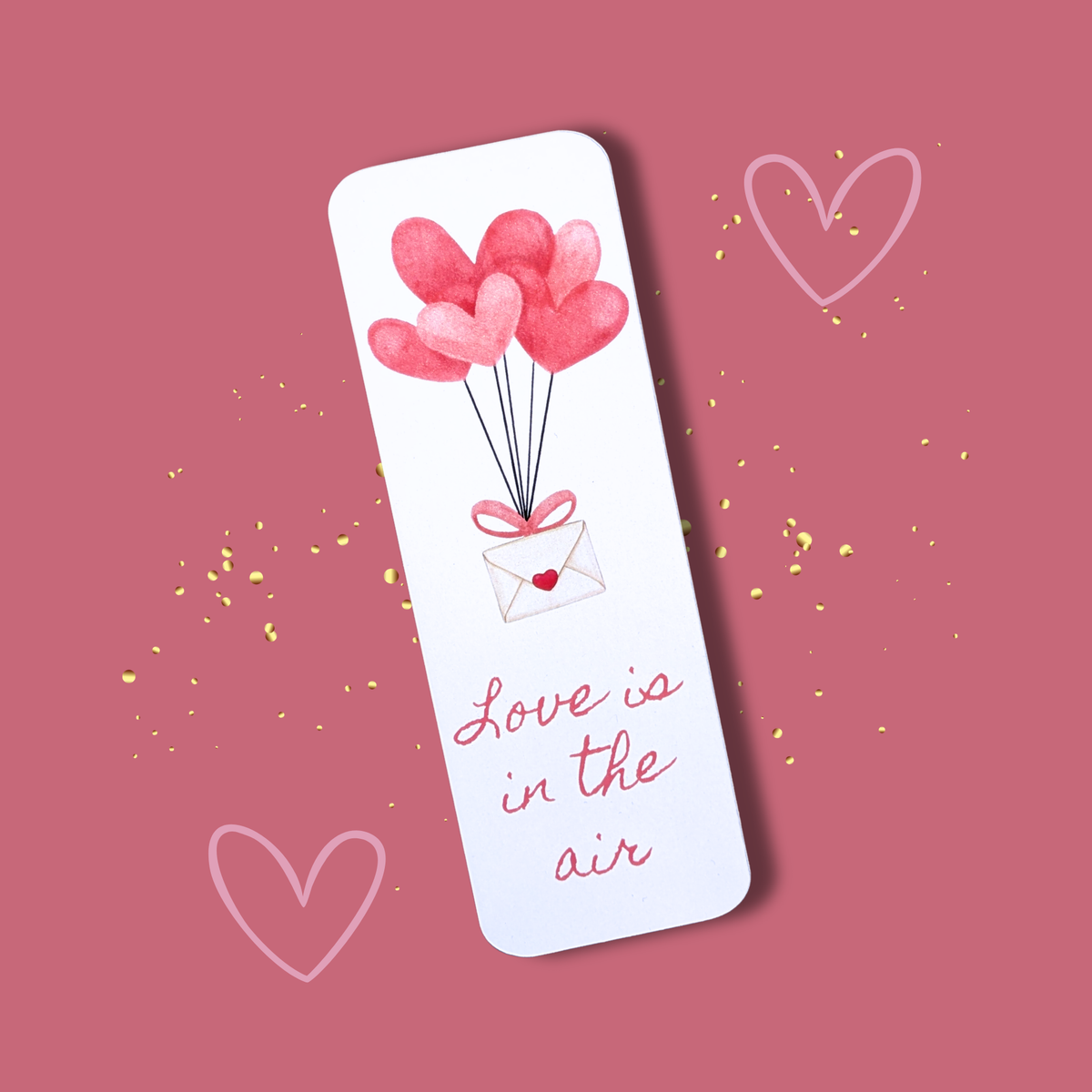 Marque-page Love is in the air