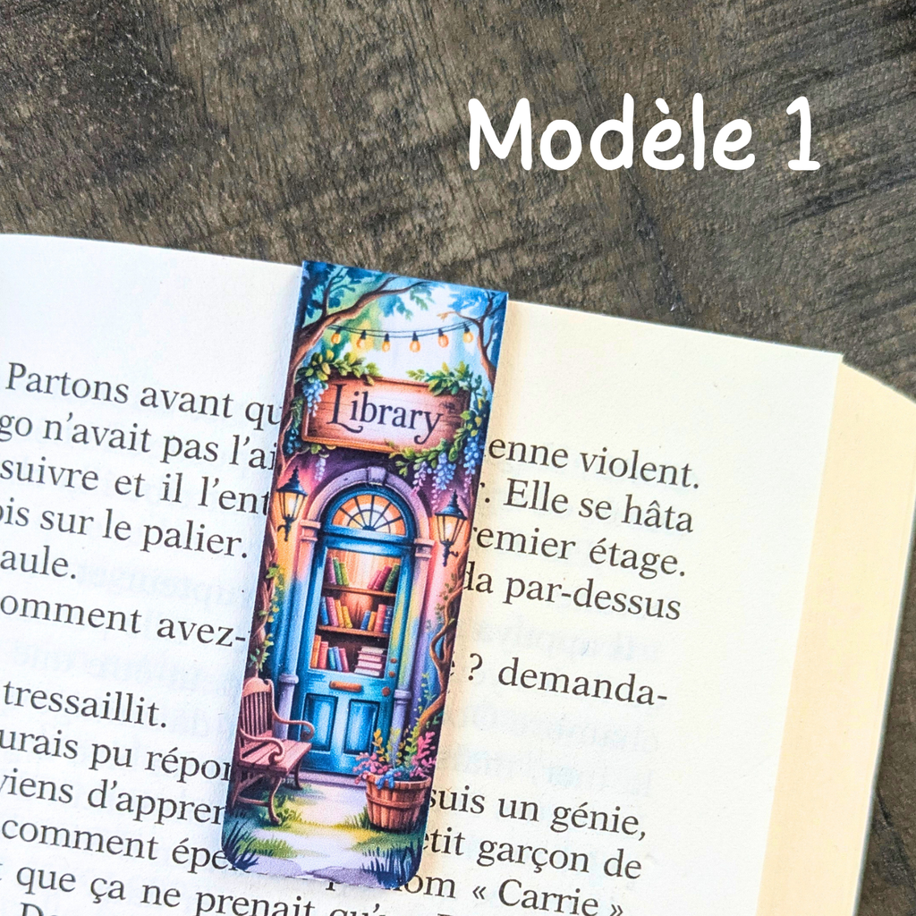 Marque-page magnétique Library