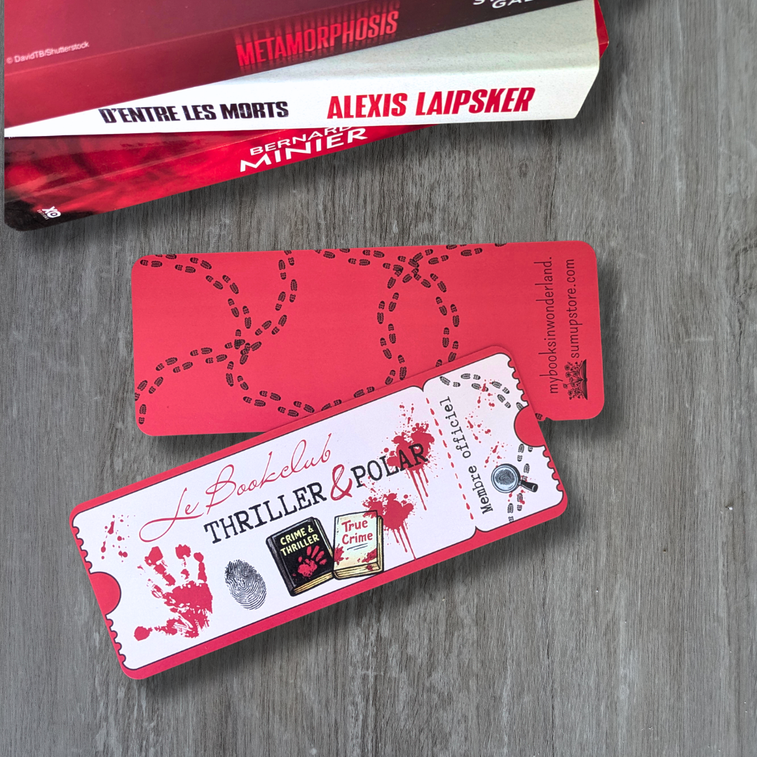 Marque-page « Bookclub Thriller & Polar » – Collection Polar & Thriller