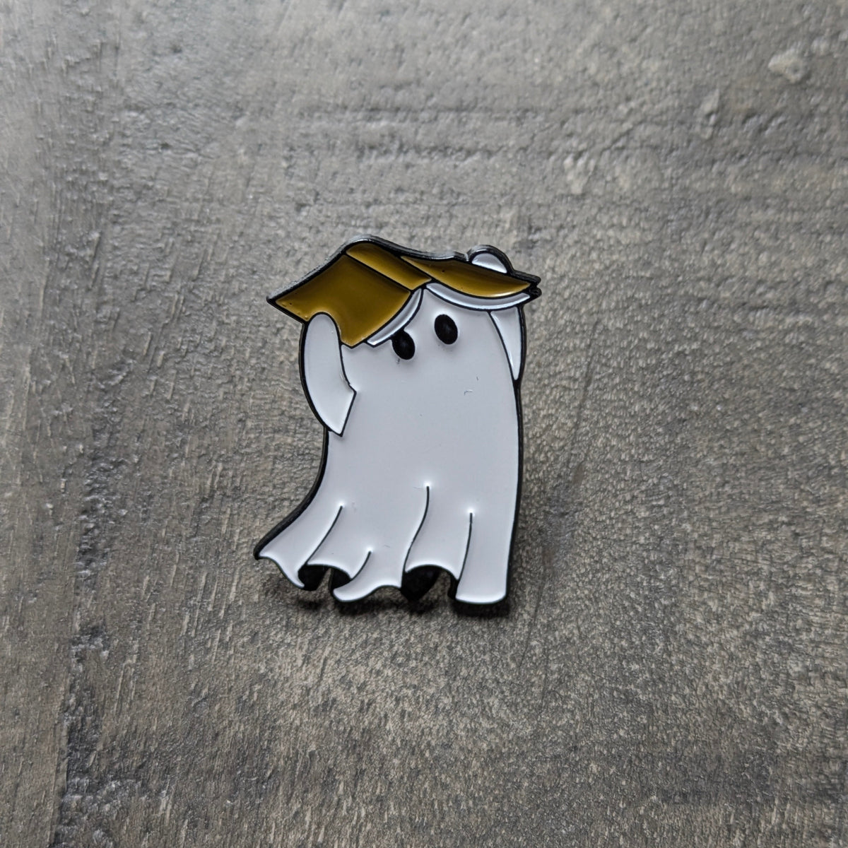 Badge / Pin's métallique Fantôme lecteur