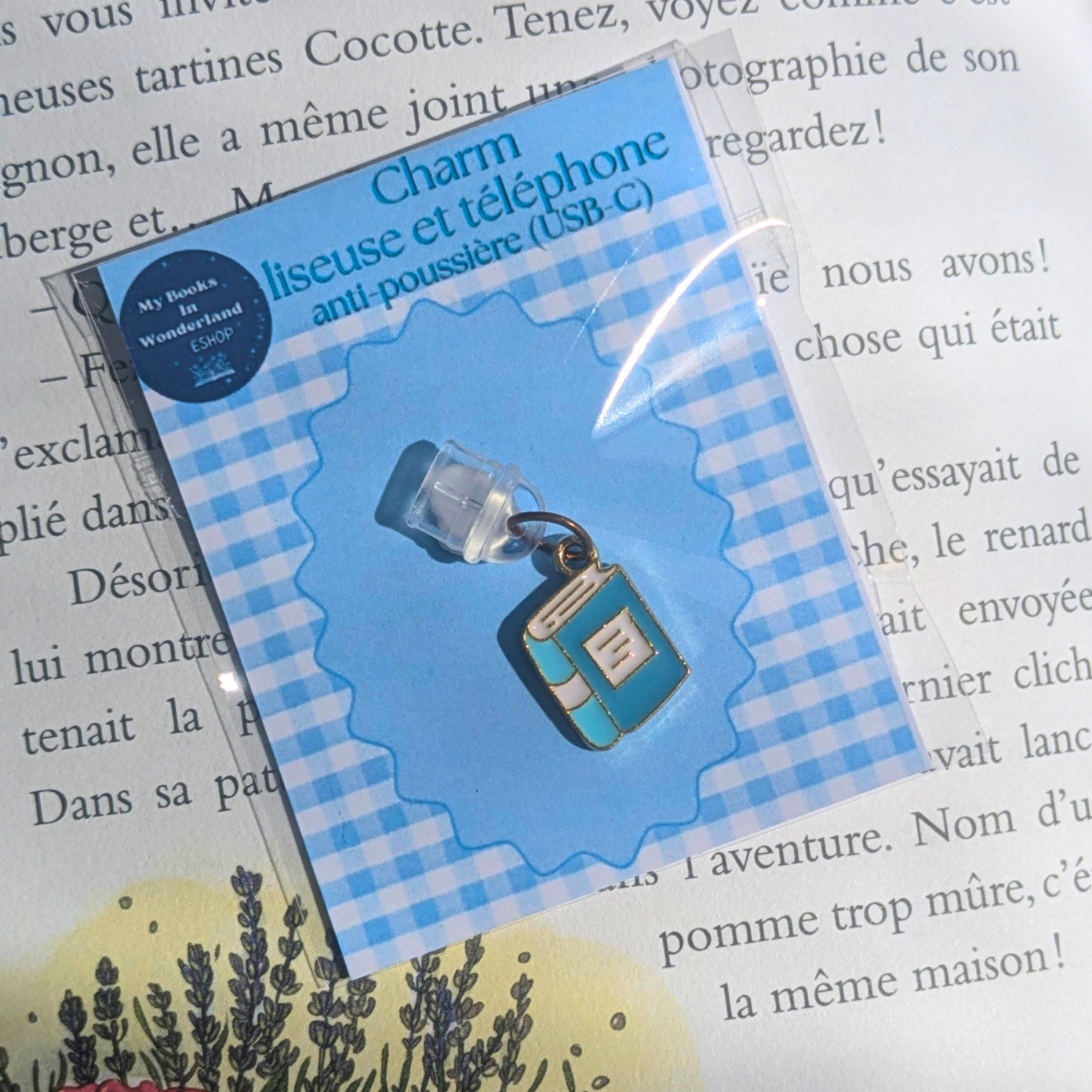 Charm Livre pour smartphone, liseuse et tablette (différents coloris)