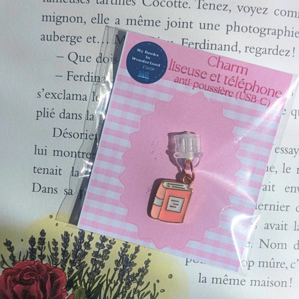 Charm Livre pour smartphone, liseuse et tablette (différents coloris)