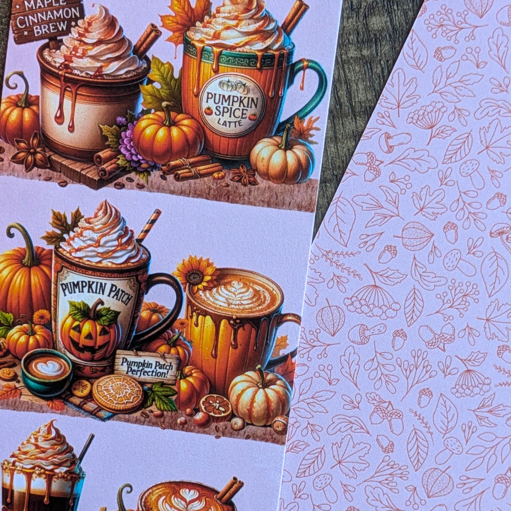 Marque-page Etagères d'automne