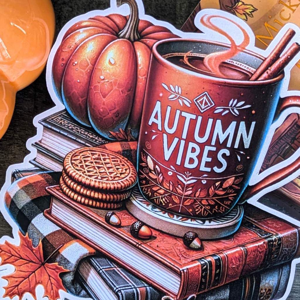 Marque-page détouré Autumn vibes